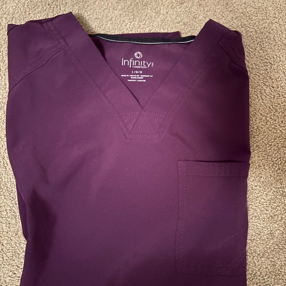 Infinity Men's Purple Shirt